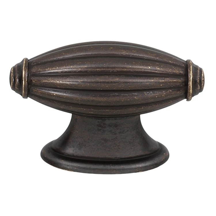 Knob Tuscany Antique English Matte Brass 1-7/8 Inch 1-1/4 Inch 1-1/4 Inch - Frankwebs