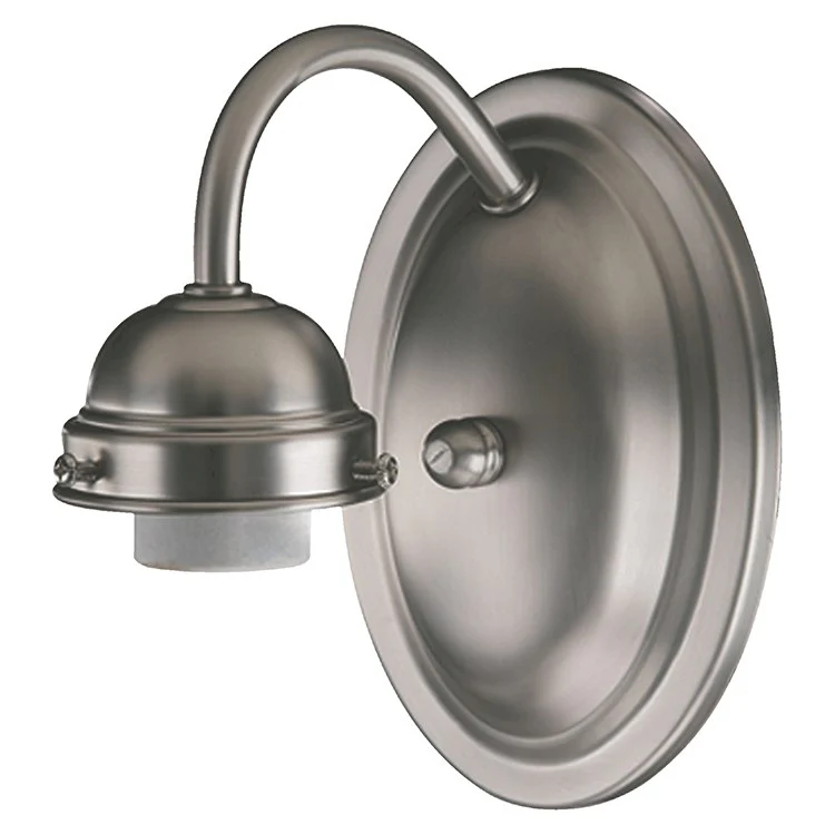 Signature Single-Light Bathroom Wall Sconce without Shade - Frankwebs