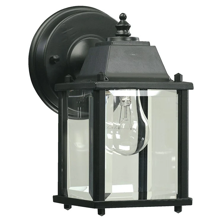 Signature Single-Light Cast Aluminum Outdoor Wall Lantern - Frankwebs