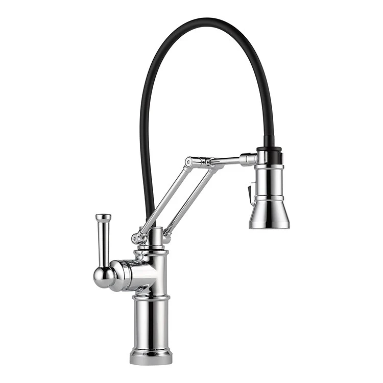 Artesso Single Handle Kitchen Faucet with Articulating Arm - Frankwebs