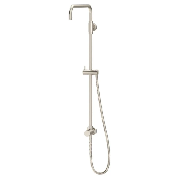 Shower Pipe Dia Exposed Riser 1 Lever Satin Nickel - Frankwebs