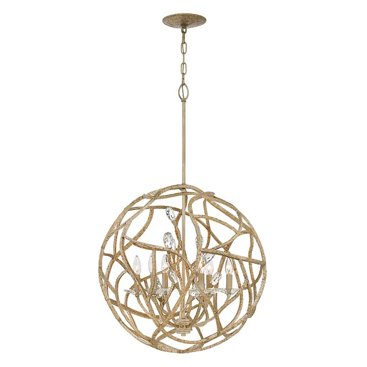 Eve Six-Light Single-Tier Chandelier - Frankwebs