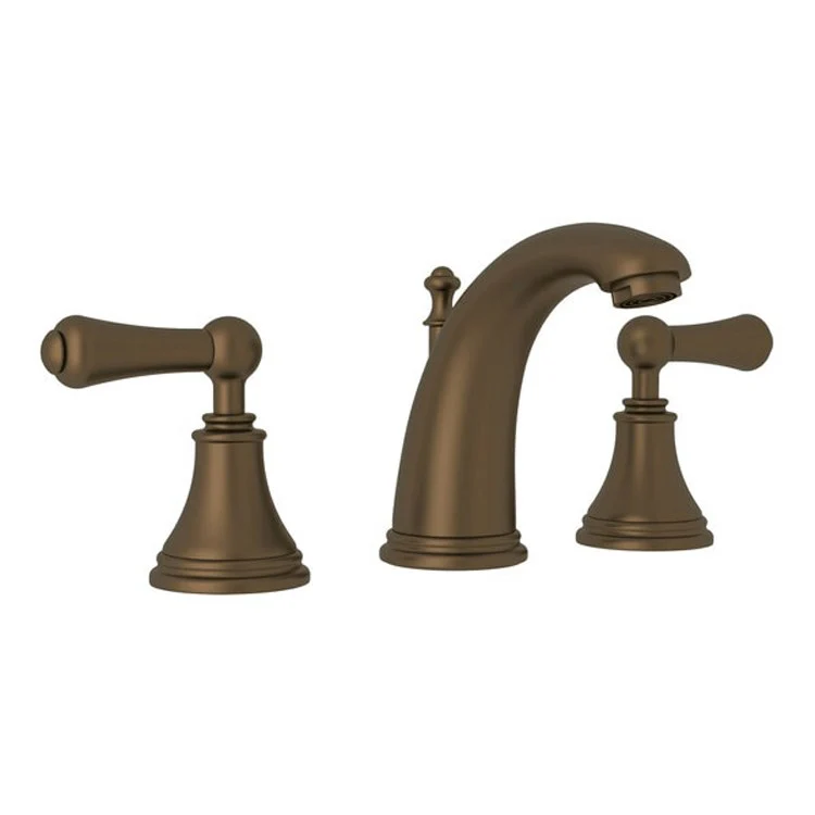 Lavatory Faucet Georgian Era 6-15 Inch Spread 2 Lever Satin Nickel 1.2 Gallons per Minute High Neck Spout - Frankwebs