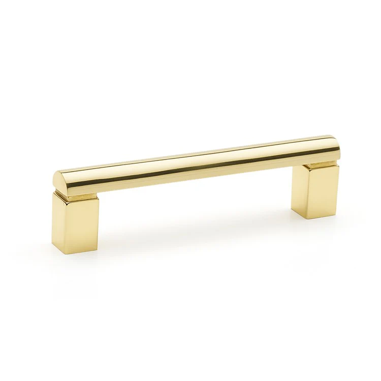 Pull Vogue Polished Brass 4 Inch 4-1/2 Inch 11/16 Inch - Frankwebs