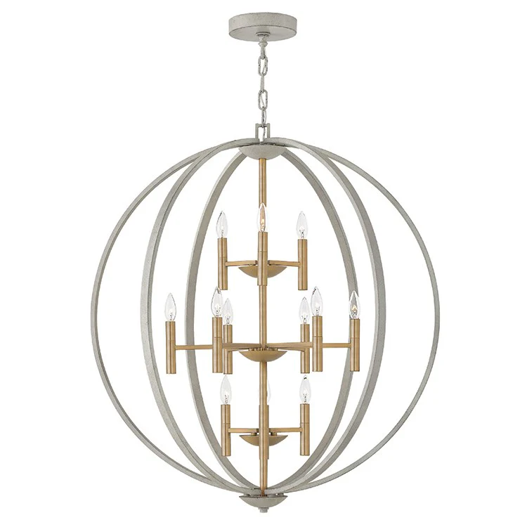 Euclid Twelve-Light Three-Tier Pendant - Frankwebs