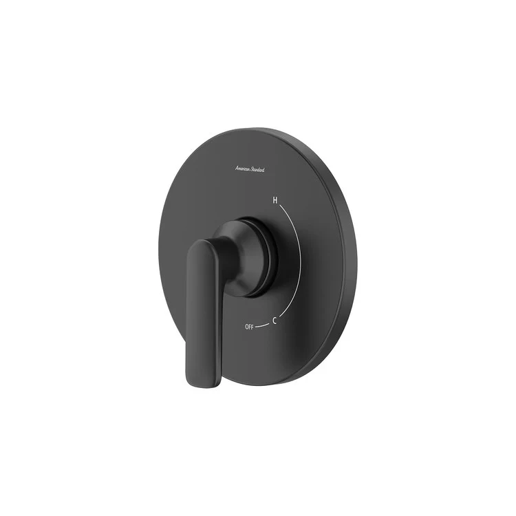 Pressure Balance Valve Trim Aspirations Dual Function 1 Lever Matte Black WaterSense ADA - Frankwebs
