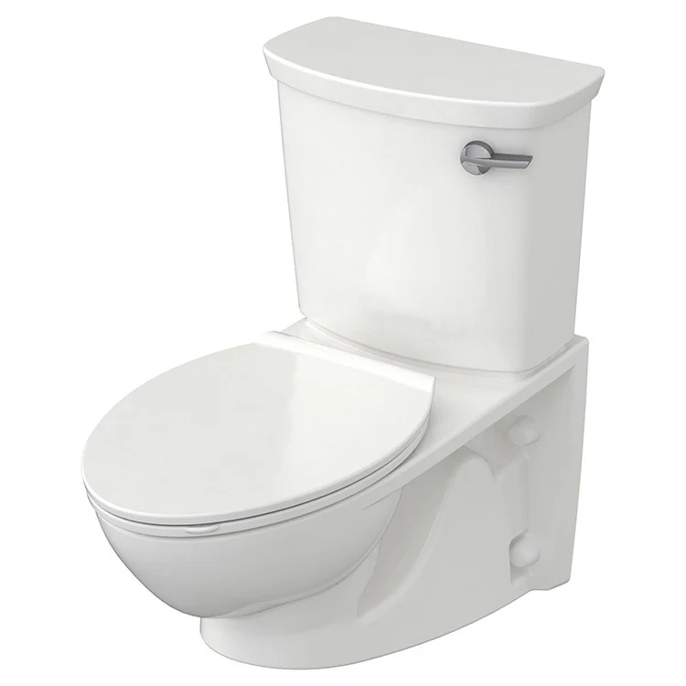 Glenwall VorMax Two-Piece Back Outlet Elongated Wall-Hung Toilet without Seat - Frankwebs