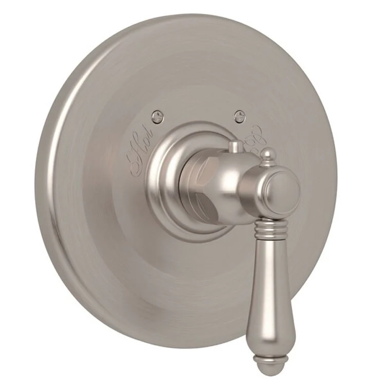 Thermostatic Trim Less Volume Control 1 Metal Lever Satin Nickel 3/4 Inch 12 Gallons per Minute - Frankwebs