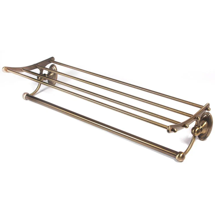 Towel Rack Classic Traditional Bath Polished Chrome 24 Inch Brass 9-1/4 Inch Concealed Wall Mount - Frankwebs