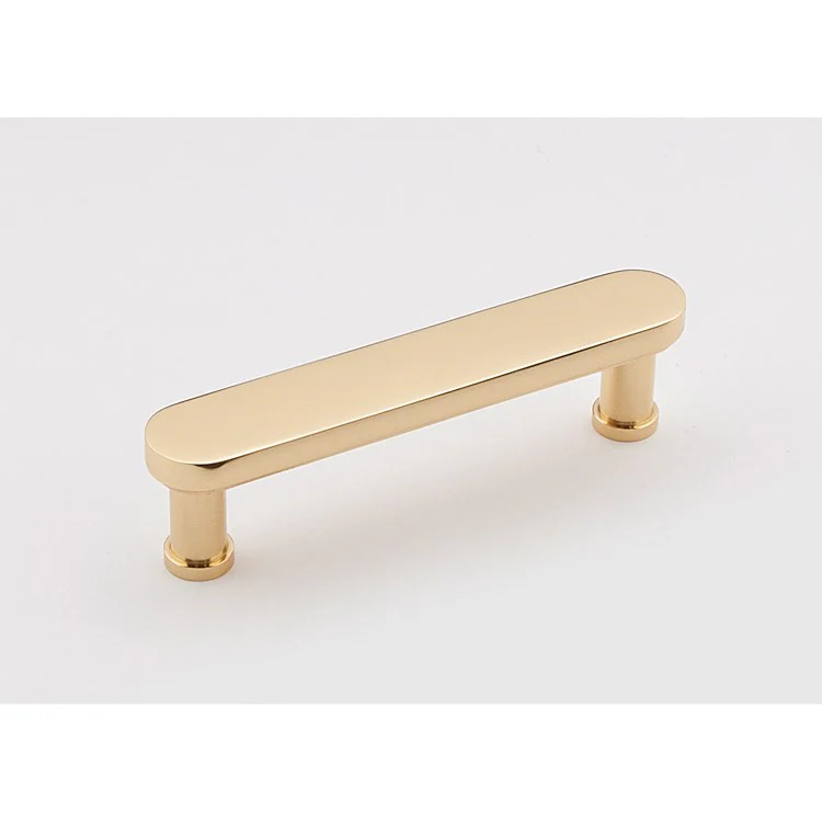 Pull Moderne Polished Chrome Brass 3-1/2 Inch 4-1/4 Inch 1-1/8 Inch - Frankwebs