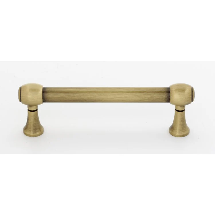 Pull Royale Unlacquered Brass 3-1/2 Inch 4-1/4 Inch 1-1/4 Inch - Frankwebs