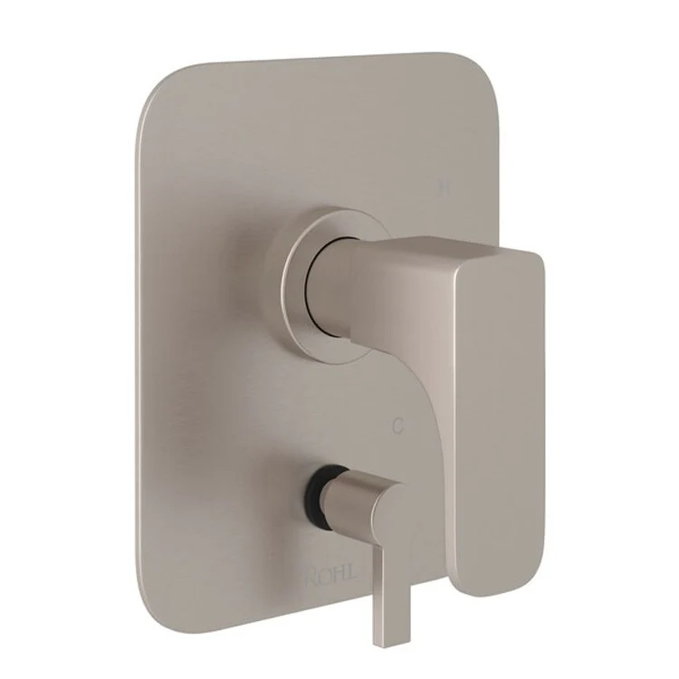 Pressure Balance Valve Trim Quartile with Diverter 1 Metal Lever Polished Nickel 5.5 Gallons per Minute - Frankwebs