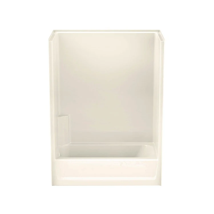 Tub and Shower Module Left Drain Almond 1 Shelf 50 Gallons 60 x 32 x 80-1/2 Inch - Frankwebs