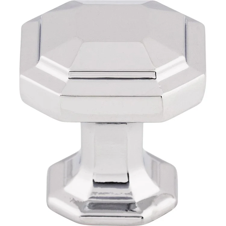 Knob Chareau Emerald Polished Chrome Zinc Alloy 1-1/8 Inch - Frankwebs