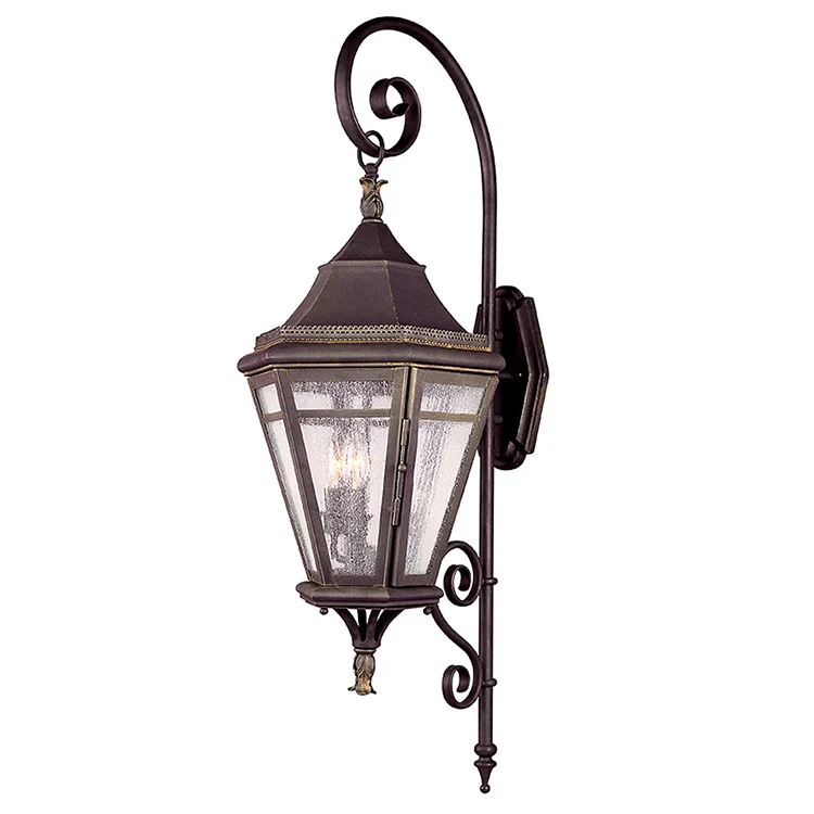 Morgan Hill Three-Light Large Outdoor Wall Lantern - Frankwebs
