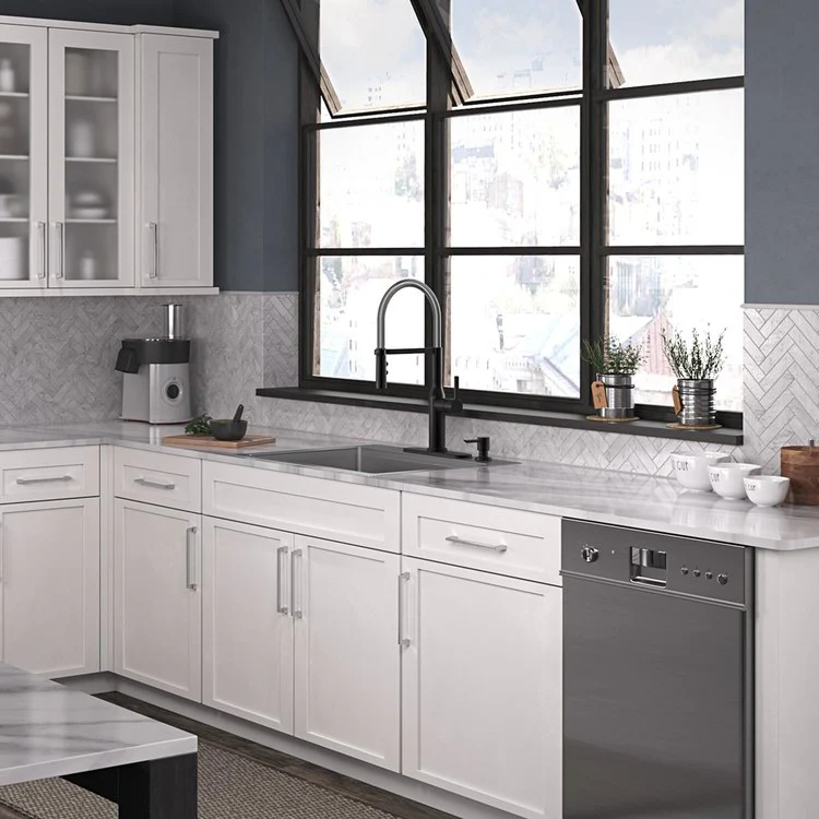 Kitchen Sink Crosstown 25 x 22 Inch Single Bowl 4 Hole Polished Satin Drop-In Undermount - Frankwebs