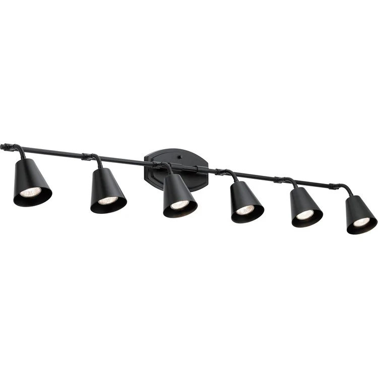 Sylvia Six-Light Rail Lighting Fixture - Frankwebs