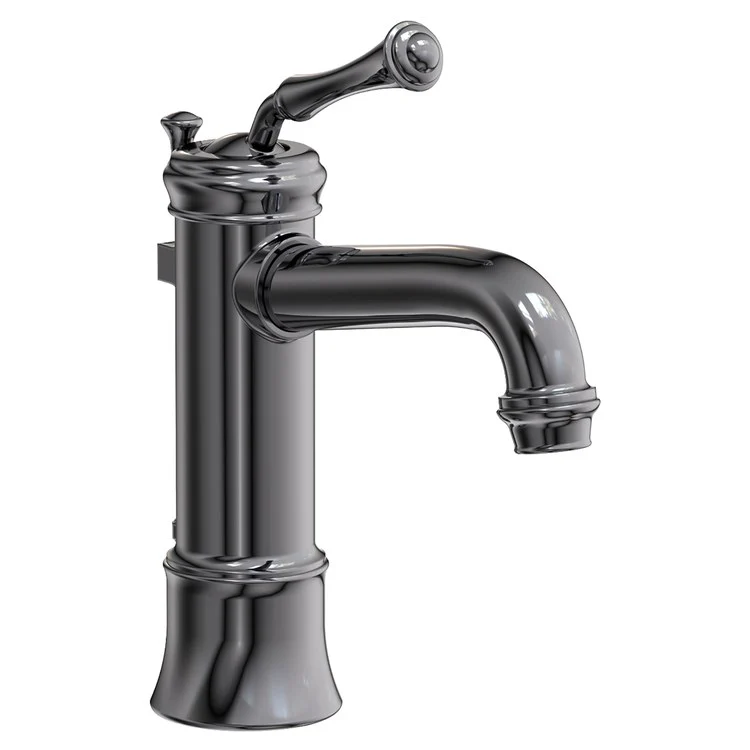 Lavatory Faucet Astor 1 Lever ADA WaterSense Midnight Chrome 1.2 Gallons per Minute Pop-Up 1 Hole - Frankwebs