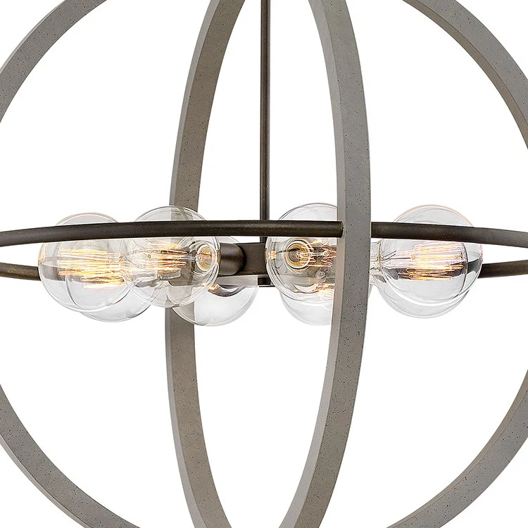 Bodie Eight-Light Globe Chandelier - Frankwebs