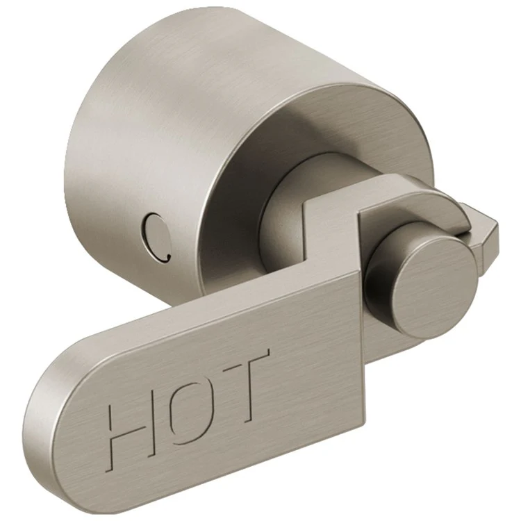 Handle Kit Litze Zinc 2 Industrial Lever Brilliance Luxe Gold ADA for Wall Mount Tub Filler - Frankwebs