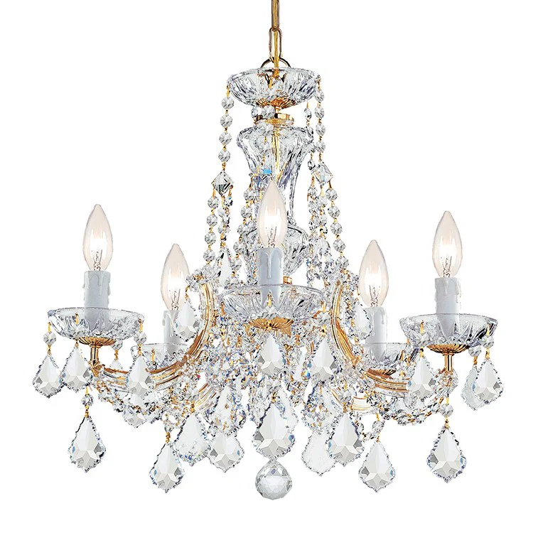 Maria Theresa Five-Light Mini Chandelier - Frankwebs