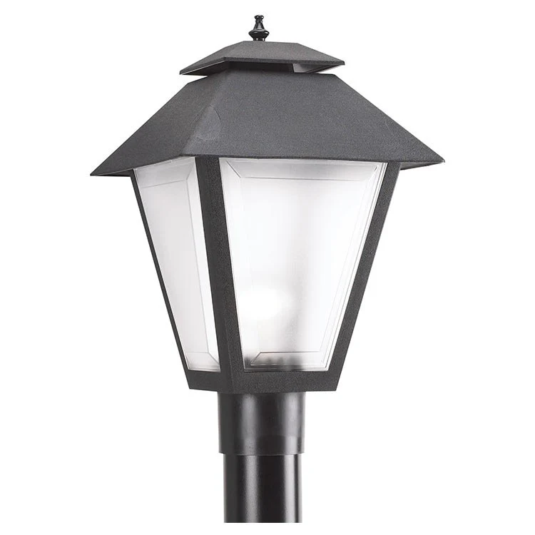 Polycarbonate Outdoor Single-Light LED Outdoor Post Lantern - Frankwebs