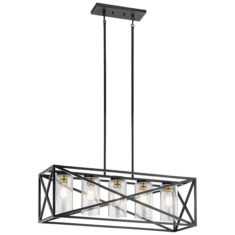 Moorgate Five-Light Linear Chandelier - Frankwebs