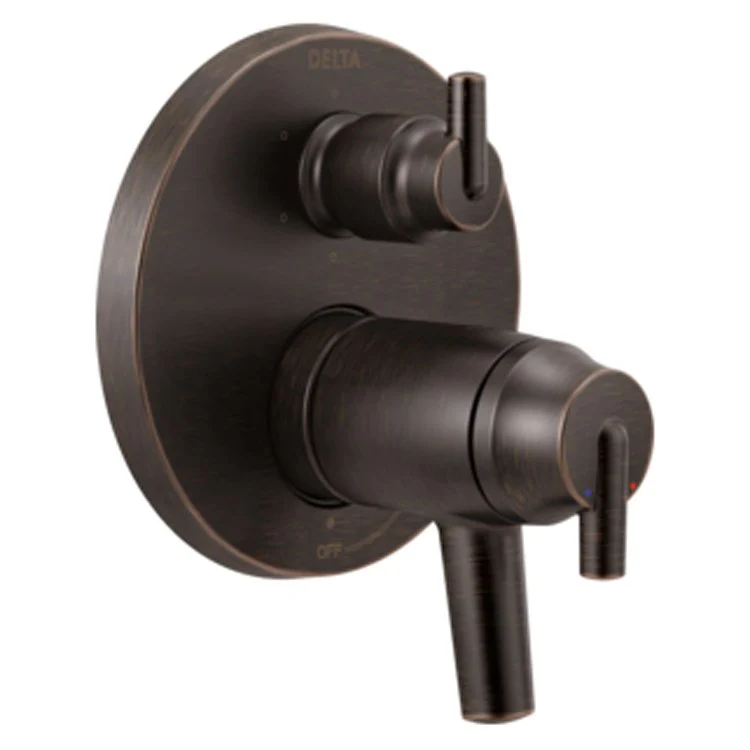 Contemporary TempAssure 17T Thermostatic Valve Trim with Six-Function Diverter - Frankwebs