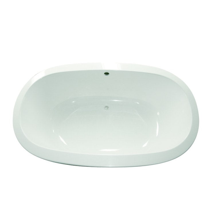 Whirlpool Tub Ston Collection Corazon 74 x 45 x 21 Inch Drop-In Center Drain Biscuit Oval - Frankwebs