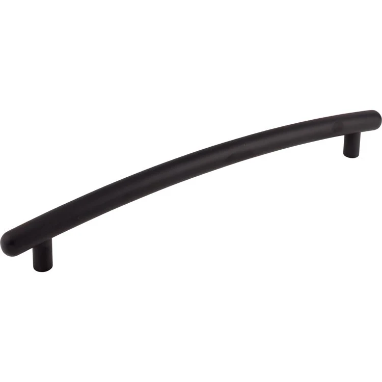 Pull Appliance Curved for Decorative Hardware Flat Black Zinc Alloy 12 Inch - Frankwebs