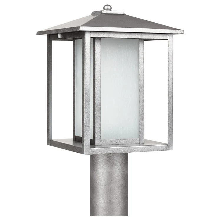 Hunnington Single-Light Outdoor Post Lantern - Frankwebs