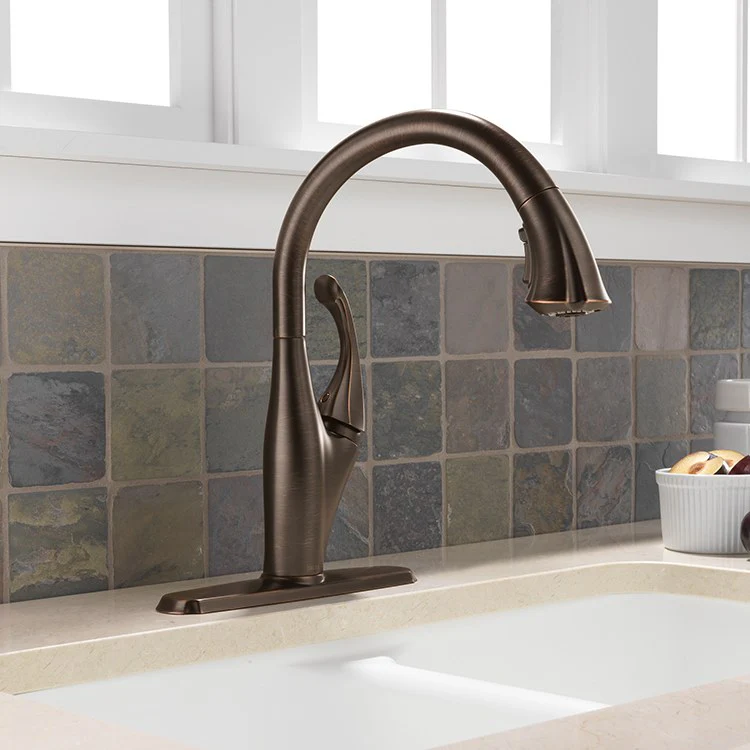 Addison Single Handle Pull Down Kitchen Faucet - Frankwebs