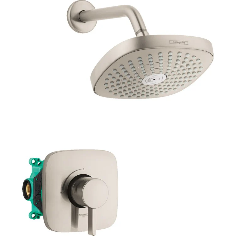 Croma Select E Pressure Balance Shower Set with Shower Head and Rough-In Valve - Frankwebs