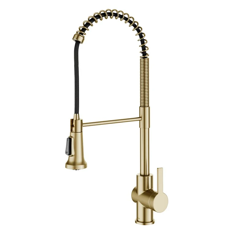 Britt Commercial-Style Pull Down Single Handle Kitchen Faucet - Frankwebs