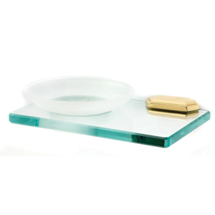 Soap Dish Nicole Bath Polished Brass Concealed Wall Mount 4-5/8 x 6-3/4 Inch - Frankwebs