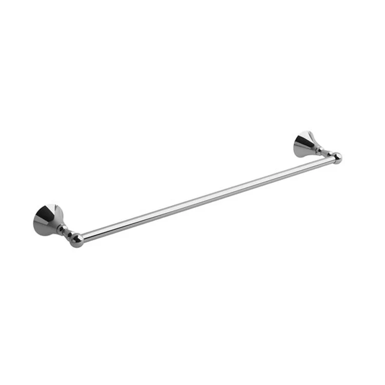Towel Bar Hudson 24 Inch Chrome Zinc - Frankwebs