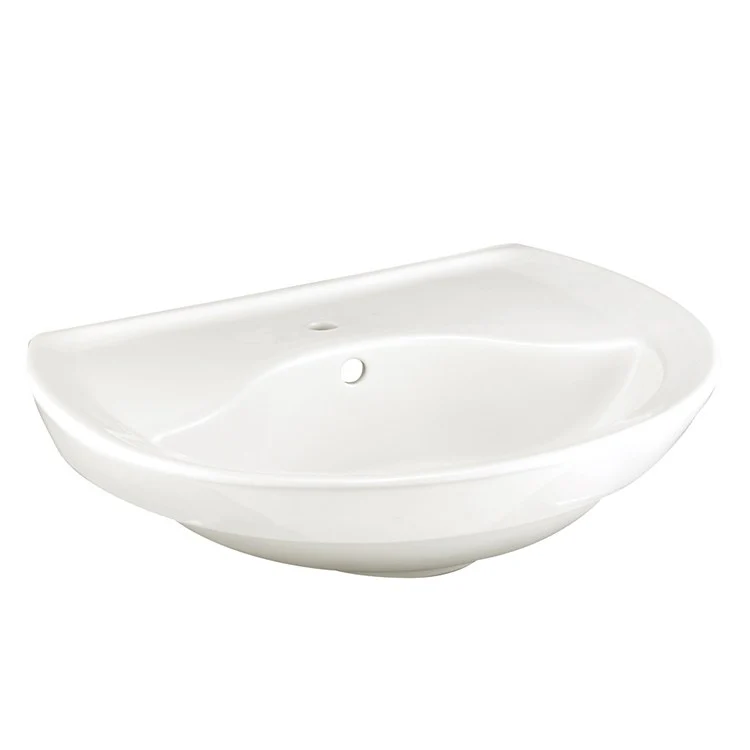Ravenna Pedestal Sink Top Only for Single-Hole Faucet - Frankwebs