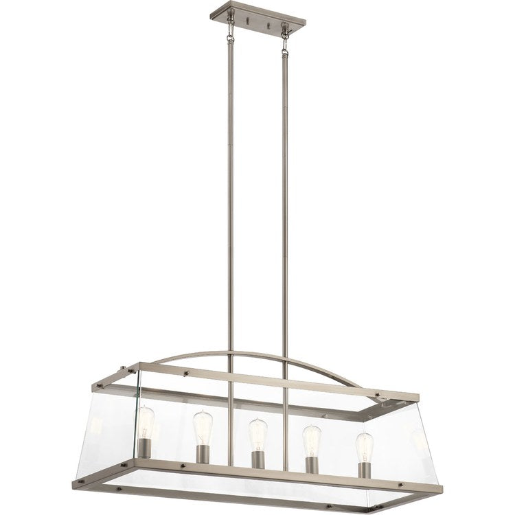 Darton Five-Light Linear Chandelier - Frankwebs