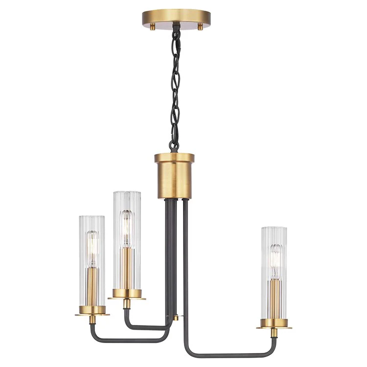 Rainey Three-Light. Convertible Semi-Flush Mount Ceiling Fixture/Pendant - Frankwebs