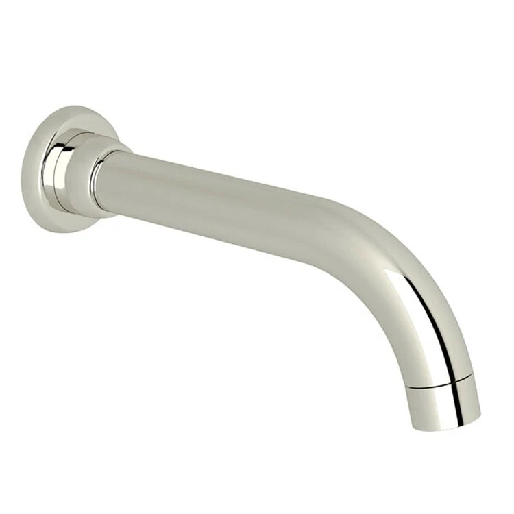 Tub Spout Holborn Tubular Non-Diverter Polished Nickel 16-20 Gallons per Minute Brass - Frankwebs