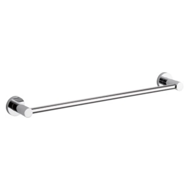 Towel Bar Lilah 24 Inch Single Chrome Wall Mount - Frankwebs