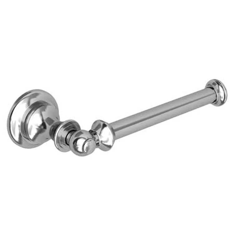 Toilet Paper Holder Sutton Open Single Post Midnight Chrome Brass 8 Inch 3-1/2 Inch Wall Mount - Frankwebs