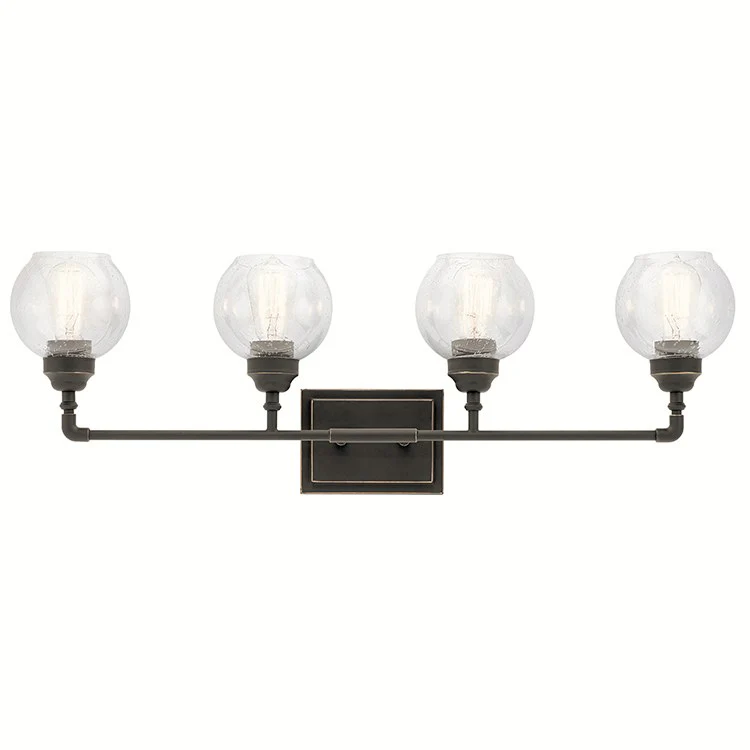 Niles Four-Light Bathroom Vanity Fixture - Frankwebs