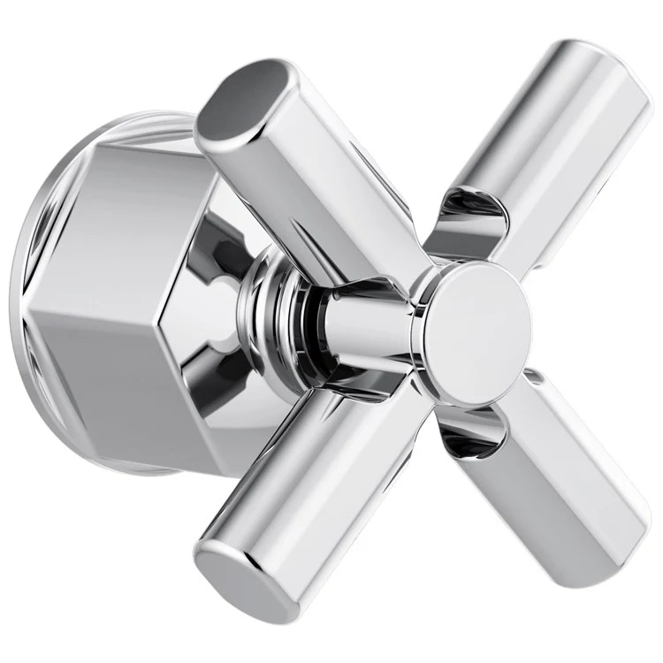 Handle Kit Invari Zinc 1 Cross Brilliance Luxe Steel for Sensori Thermostatic Valve Trim 4 Inch - Frankwebs