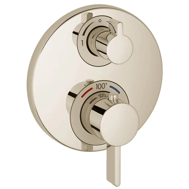 Thermostatic Valve Trim Ecostat S Polished Nickel - Frankwebs
