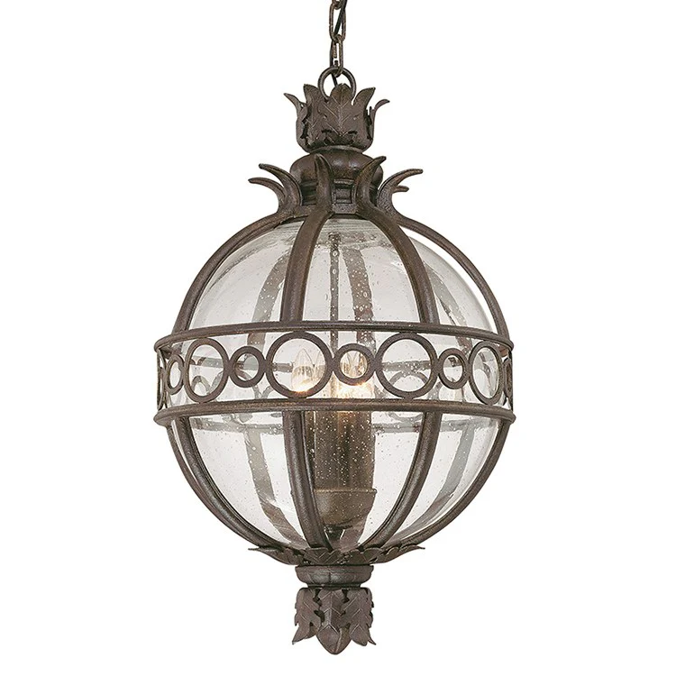 Campanile Three-Light Large Outdoor Hanging Lantern - Frankwebs