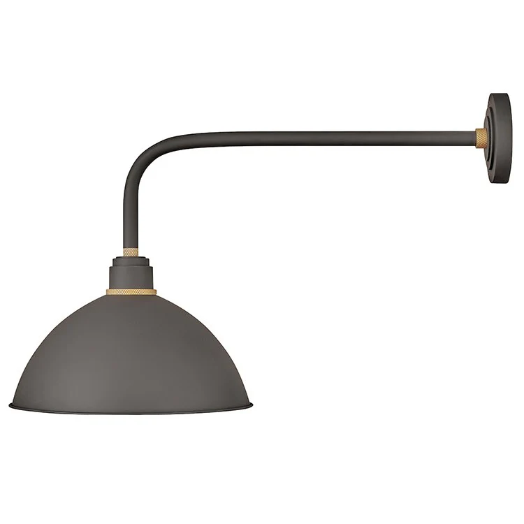 Foundry Single-Light Large Outdoor Wall Sconce - Frankwebs