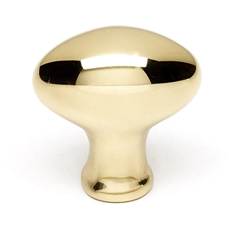 Knob II Collection Egg Antique English Brass 1-1/4 Inch 1-1/4 Inch 1/2 Inch - Frankwebs