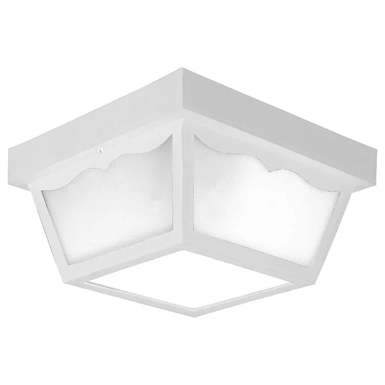 Two-Light Flush Mount Ceiling Lighting Fixture - Frankwebs