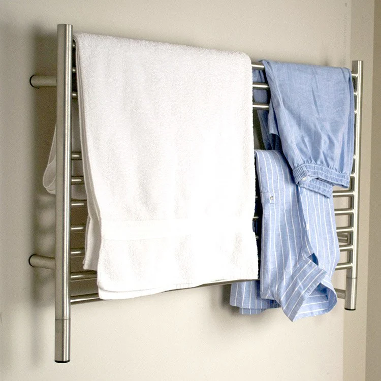 Jeeves L 10-Bar Straight Stainless Steel Towel Warmer - Frankwebs